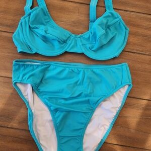 Venus teal bathing suit